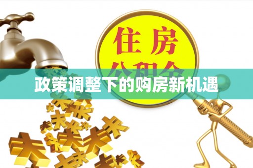 川汇政策调整下的购房新机遇