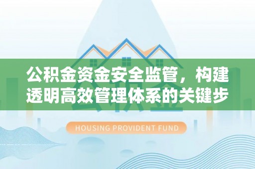 川汇公积金资金安全监管，构建透明高效管理体系的关键步骤
