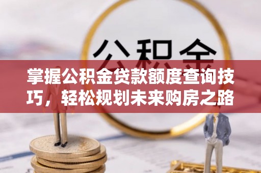 川汇掌握公积金贷款额度查询技巧，轻松规划未来购房之路