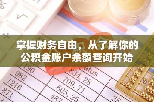 川汇掌握财务自由，从了解你的公积金账户余额查询开始