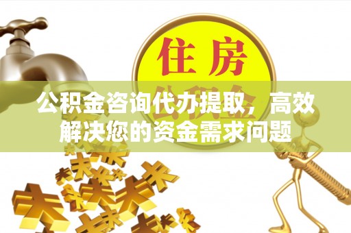 川汇公积金咨询代办提取，高效解决您的资金需求问题