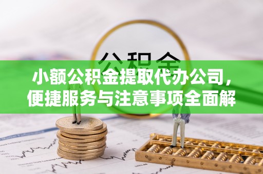川汇小额公积金提取代办公司，便捷服务与注意事项全面解析
