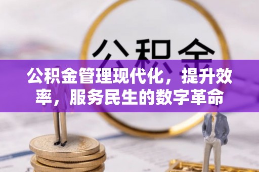 川汇公积金管理现代化，提升效率，服务民生的数字革命