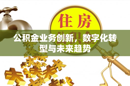 川汇公积金业务创新，数字化转型与未来趋势